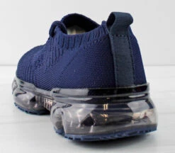 Forever Stream 13K Flyknit Lace Up Athletic Sneakers -Bamboo Store stream13knavy1