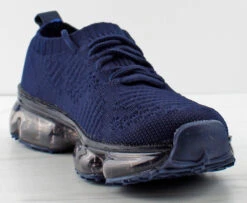 Forever Stream 13K Flyknit Lace Up Athletic Sneakers -Bamboo Store stream13knavy3