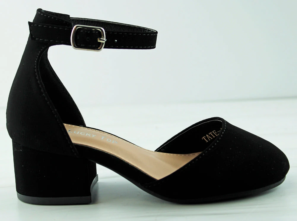 Tate 1k Little Girls Round Toe Low Dress Sandals 4 Tate 1k Little Girls Round Toe Low Dress Sandals - Image 2