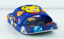 Little Kid's Comfort Slip On Teddy Bear Slides -Bamboo Store teddyslide4