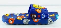 Little Kid's Comfort Slip On Teddy Bear Slides -Bamboo Store teddyslide5