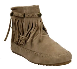 Western 19 Womens Ankle Fringe Moccasin Ankle Boots 33 Western 19 Womens Ankle Fringe Moccasin Ankle Boots -Bamboo Store westernsand