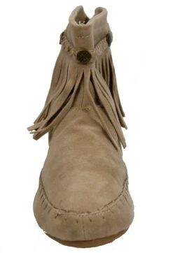 Western 19 Womens Ankle Fringe Moccasin Ankle Boots 35 Western 19 Womens Ankle Fringe Moccasin Ankle Boots -Bamboo Store westernsand 1