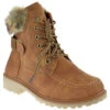 Forever Whitney 24 Women's Fur Trimmed Work Boot