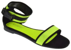 Bamboo Zest 33 Womens Flat Elastic Buckle Sandals