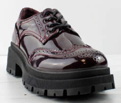 Forever Zola 20 Women's Platform Lace Up Comfort Oxford Shoes